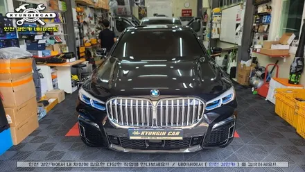 인천 BMW 740i 신차썬팅 루마 버텍스 윈도필름 + 생활보호 PPF 시공 (주안 수입차전문)