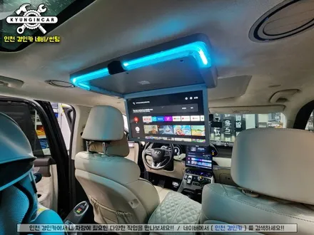 팰리세이드 비클시네마 VC173ST 천정모니터와 11인치 보조모니터 장착했어요.