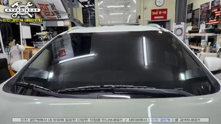 인천 틴팅샵 이비오스 슈젠 CX90 올뉴쏘렌토 전면 측후면 재시공