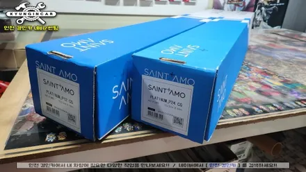 트레일블레이저 신차패키지 세인트아모 플래티넘 썬팅 블랙박스 PPF 유리막코팅 트렁크식빵등 작업