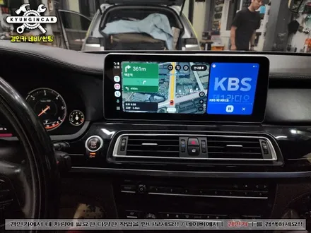 BMW 730d MN-X 12.3인치 안드로이드 올인원 의뢰장착
