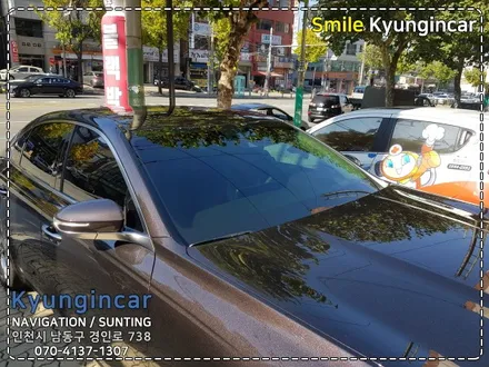 더뉴K9 신차탁송 신차썬팅 루마 피너클 풀시공 및 블랙박스 / 인천 경인카