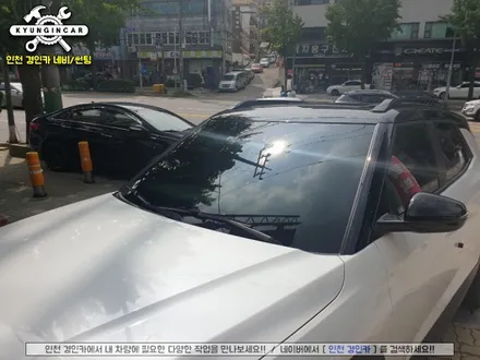 인천 자동차틴팅 루마썬팅 피너클필름 트레일블레이저 신차시공 / 인천 경인카