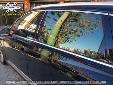 인천 수입차 틴팅 레인보우 V90 썬팅필름 아우디Q7 경인카 시공
