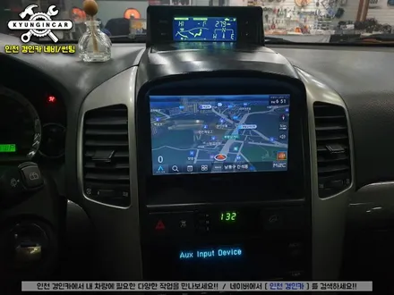 인천 안드로이드 카블릿 내비! M2C-8100A + 후방카메라 주안경인카 윈스톰 설치
