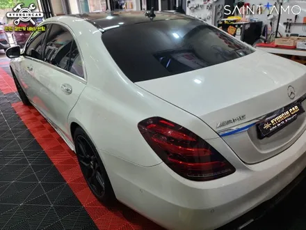 인천 수입차 틴팅! 벤츠S63 AMG 세인트아모 스퍼터 썬팅필름 주안경인카 시공