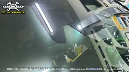 인천 글라스틴트 선셋 썬팅 올뉴말리뷰 제거후 재시공 (주안매매단지점 경인카)