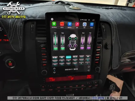 인천 모하비 10인치 안드로이드 올인원 XYAuto 테슬라스타일 설치했어요