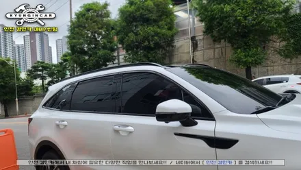 인천 쏘렌토MQ4 신차썬팅 루마 버텍스 900 700 필름 + 생활보호필름PPF + 발수코팅 시공
