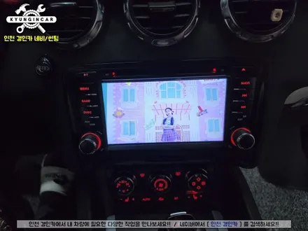 인천 아우디TT MK2 안드로이드 올인원 내비 고객님제품 의뢰설치