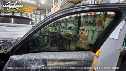 BMW X1 루마 버텍스 썬팅필름 전면 측후면 썬루프 재시공 인천 주안경인카 틴팅샵