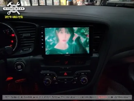 인천 카나로 X-plus 올인원 안드로이드 내비게이션 K5 시공작업