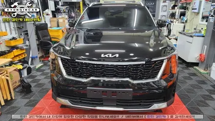 인천 신차썬팅 쏘렌토MQ4 루마 버텍스900 전면 측후면 시공