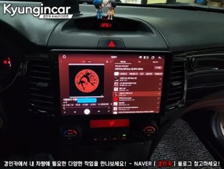 로체 이노베이션 10인치 안드로이드 올인원 장착했어요.