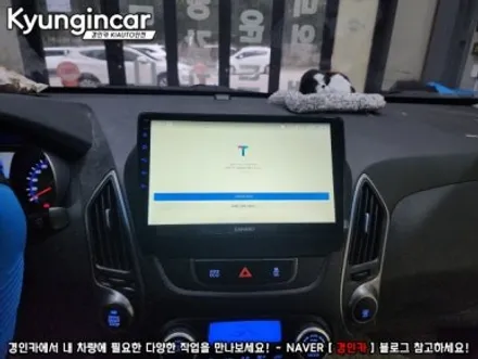 뉴투싼ix 탑오브탑 카나로 X-plus 안드로이드 장착완료