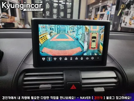 캐스퍼 Aview 3D PLUS 인공지능 AI 어라운드뷰 설치했어요.