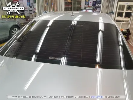 인천 아우디 New A6 루마썬팅 피너클 재시공 틴팅시공
