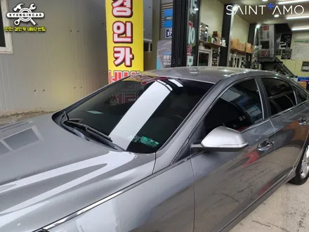 자동차썬팅 재시공! 세인트아모 아쿠아 고기능 나노세라믹 필름! 소나타뉴라이즈 (인천경인카)
