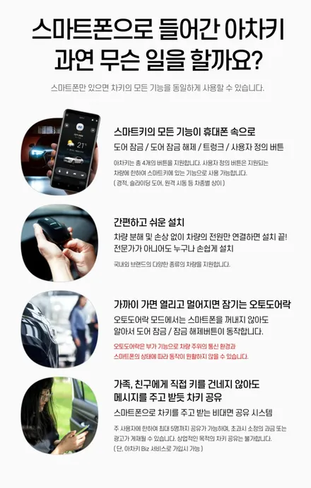 니로 하이브리드 차키가 스마트폰으로 쏙! 아차키 디지털차키 시공했어요.