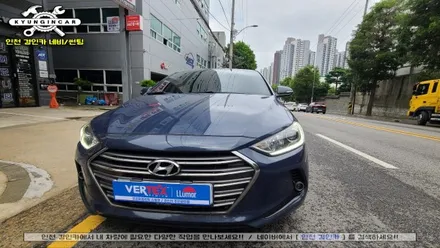 인천 루마썬팅 버텍스 300필름 아반떼AD 차량 제거후 재시공 리뷰