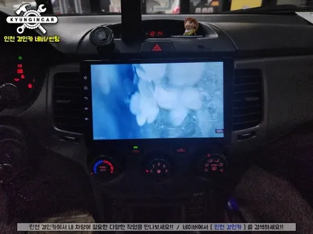 인천 카나로Q 안드로이드 올인원 로체 이노베이션 네비매립 장착