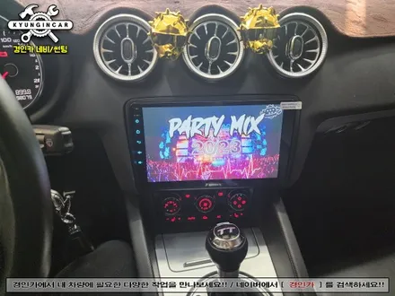 아우디TT 안드로이드 올인원 NAVIFLY 차량용 내비게이션 매립 인천경인카 장착