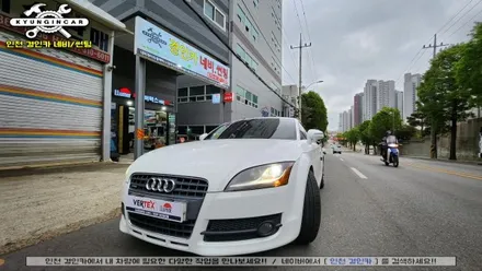 인천 수입차 틴팅 루마 버텍스 300 아우디TT 전면 후면 썬팅시공