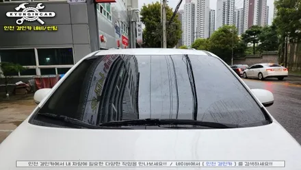 인천 중고차 썬팅재시공 올뉴카니발 이비오스 슈젠 CX90 필름 체인지작업