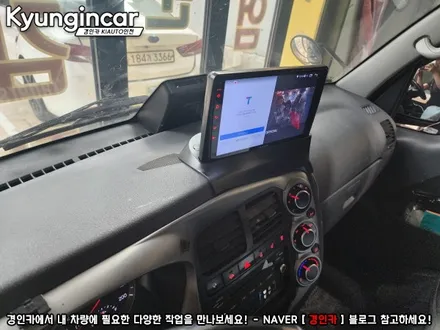 봉고3 9인치 안드로이드 카나로 Q 올인원 네비 교체했어요.