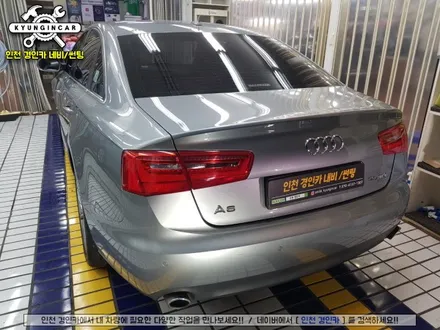 인천 아우디 New A6 루마썬팅 피너클 재시공 틴팅시공