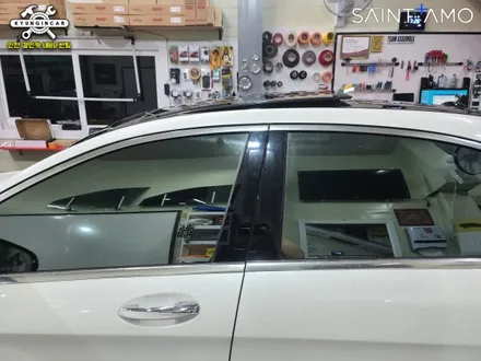 인천 수입차 틴팅! 벤츠S63 AMG 세인트아모 스퍼터 썬팅필름 주안경인카 시공