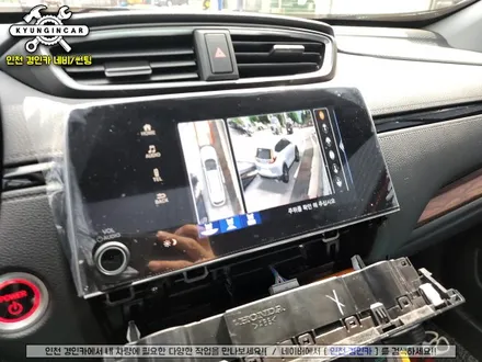 혼다 CRV 하이브리드 안전주차도우미 360어라운드뷰 3D 플러스뷰 장착했어요. (주차녹화까지 OK!)