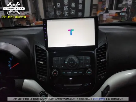 인천 올란도 카나로 X-PLUS 안드로이드 올인원 + 아이뷰 1채널 어라운드 카메라 장착