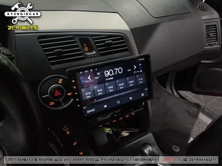 코란도스포츠 안드로이드 올인원 온라인구매 제품 인천경인카에 설치의뢰 장착