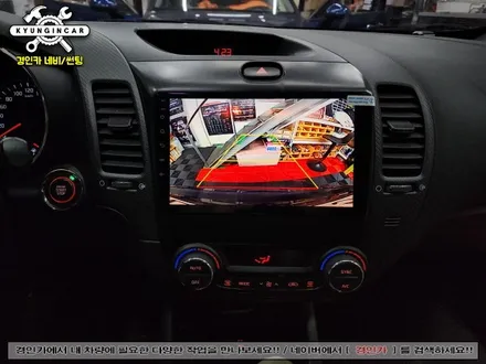 인천 내비플라이 M600 안드로이드 올인원 기아K3 네비매립 작업