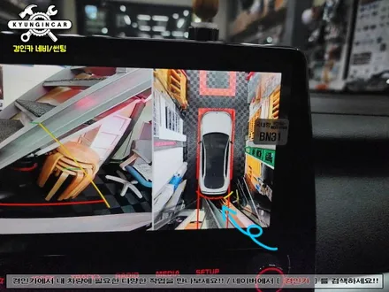 올뉴K3 Aview 3D 콤보 360도 실시간 고화질 어라운드뷰 시공완료