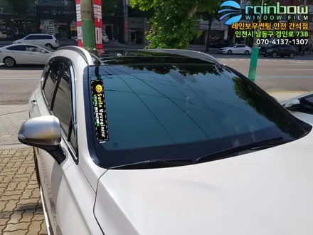 간석동 신차썬팅 싼타페TM 레인보우 V90 풀시공 / 인천 경인카