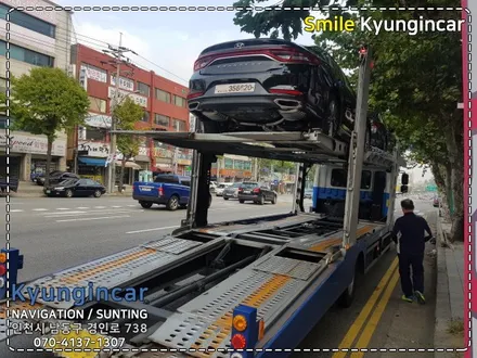 인천 신차탁송 검수 루마썬팅 피너클필름 블랙박스 패키지 그랜져IG 시공 / 경인카