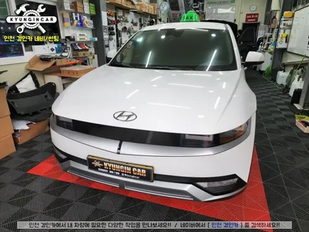 아이오닉5 (택시 TAXI) 비클시네마 VC173ST 안드로이드 천정모니터 장착했어요. 인천 경인카