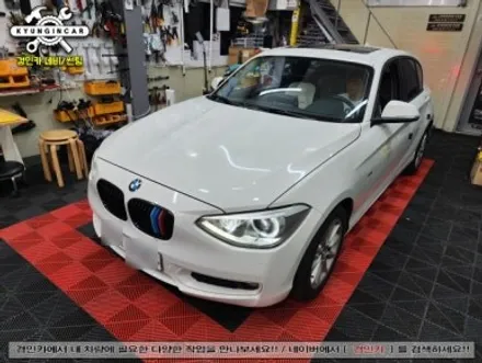 BMW 118d MN-G 10인치형 안드로이드 올인원 장착의뢰