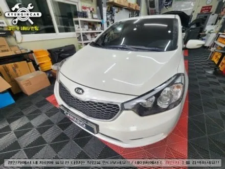 주안 기아K3 카나로 X-plus 안드로이드 올인원내비 교체장착
