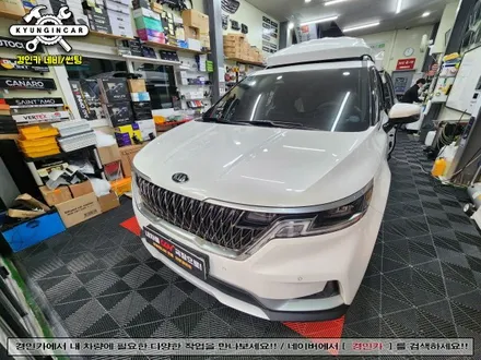 카니발 KA4 22인치 천정형모니터 XM-2200H 안드로이드 리뷰
