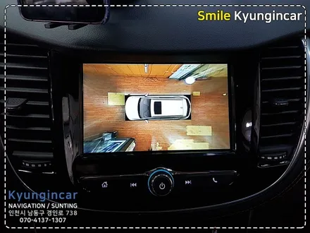 인천 더뉴트랙스 마이링크 360어라운드뷰 360옴니뷰 시스템 / 경인카