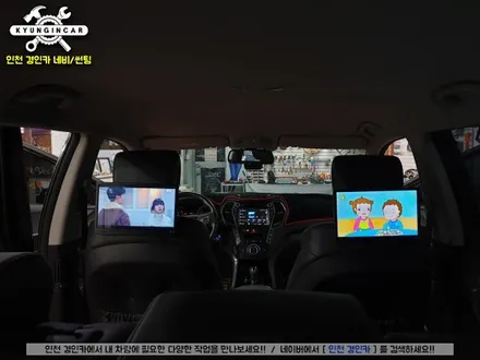 싼타페 프라임 비클시네마 VC116JUN 안드로이드 후석모니터 선택
