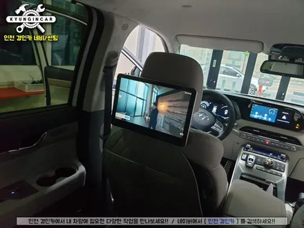 인천 팰리세이드 현대미디어 Q125 안드로이드 리어모니터 장착