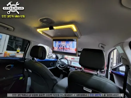 아이오닉5 (택시 TAXI) 비클시네마 VC173ST 안드로이드 천정모니터 장착했어요. 인천 경인카