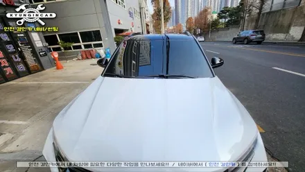 인천 트레일블레이저 신차틴팅 루마 버텍스 500 필름 썬팅농도 진하게시공 + PPF + 발수코팅 작업