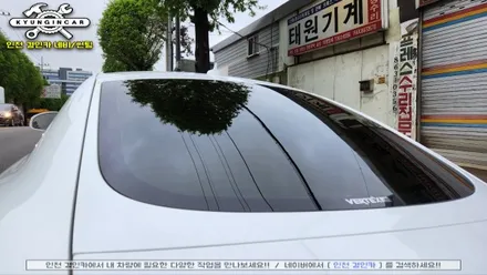 인천 수입차 틴팅 루마 버텍스 300 아우디TT 전면 후면 썬팅시공