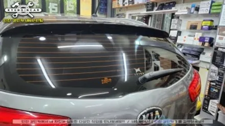 인천 이비오스 슈젠 CX90 윈도필름 스포티지R 전면 측후면 썬팅제거 재시공