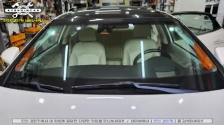 인천 이비오스 슈젠 CX90 썬팅필름 올뉴K7 전면 측후면 파노라마썬루프 재시공